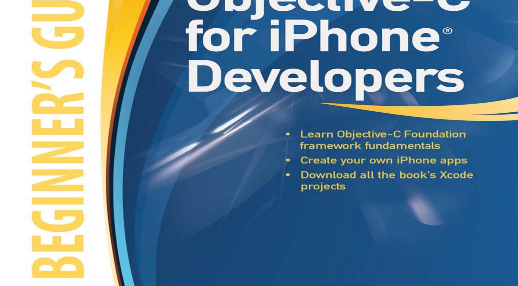 iOS免費(fèi)電子書-Objective-C.for.iPhone.Developers.A.Beginner's.Guide(McGraw-Hill.2010-5)