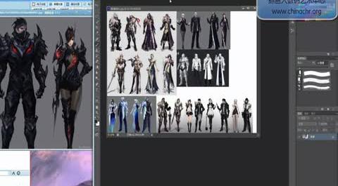 【高清課程】游戲原畫角色設計課程5