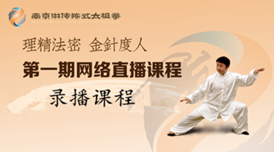 “理精法密，金針度人”——南京洪傳陳式太極拳會(huì)第一期網(wǎng)絡(luò)課程&nbsp;錄播課程第六課